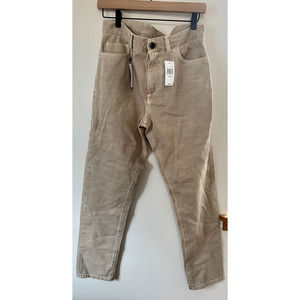 Isaia Napoli Barchetta Denim Color brown Khaki size 50 R US 34  New with tags